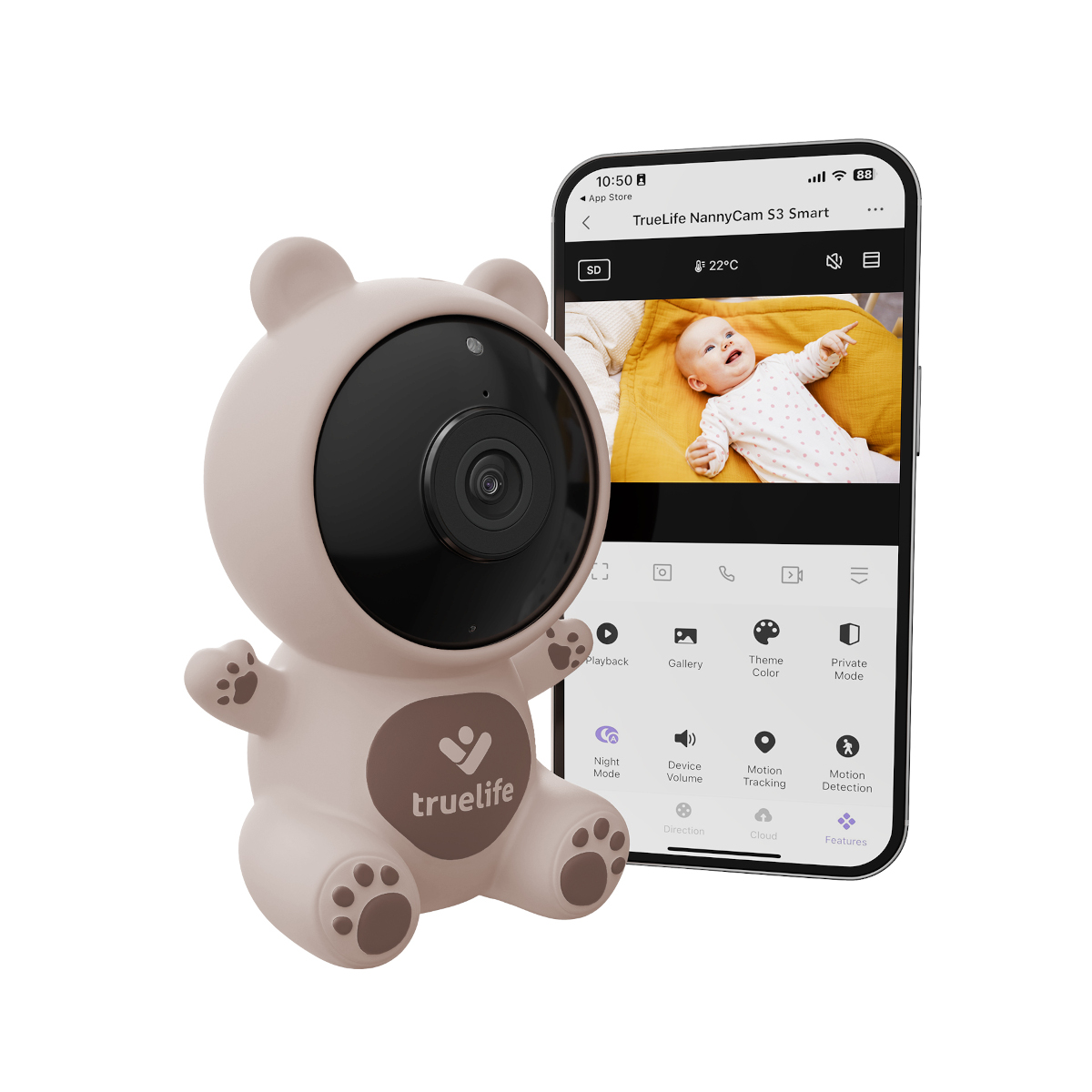 TrueLife NannyCam S3 Smart – medvědí strážce, kterému nic neunikne